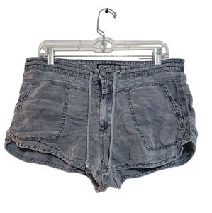 BLANKNYC LINEN DRAWSTRING GRAY SHORTS SIZE 29 EUC